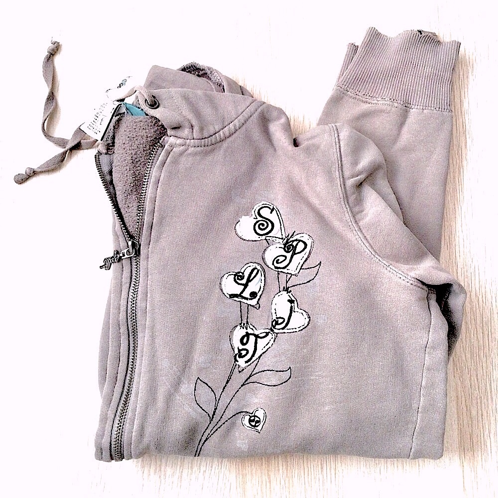 Y2K Destructed Zip-Up Hoodie